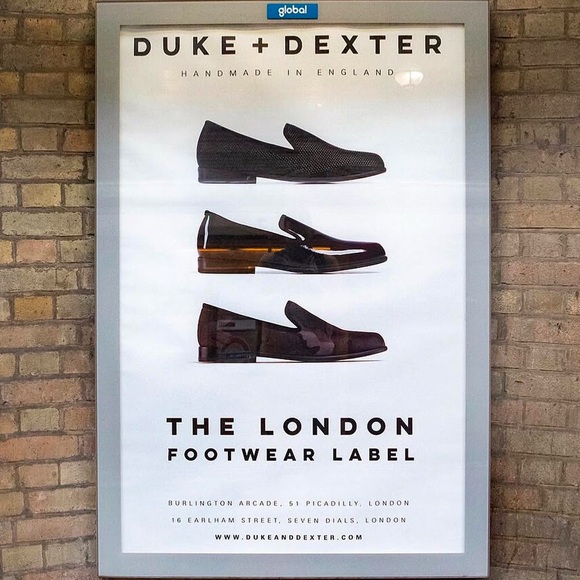 Duke & Dexter Blue Canvas Loafers Size 9 - Picture 12 of 12